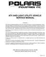 Thumbnail Polaris atv factory service manual 1996-1998 all models